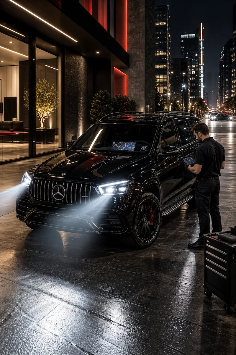 Iluminación LED y Seguridad Automotriz